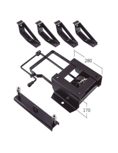 SOPORTE DE RUEDA 1300 RUEDA BOMBEO 120 PARA ALUMINIO