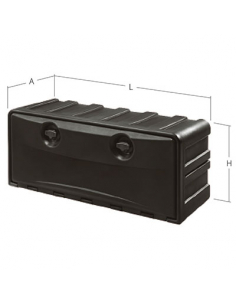 CAJON TERMOPLASTICO NEGRO 400X370X350 COPAR