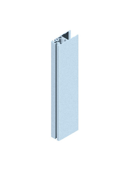 PERFIL BISAGRA PUERTA EXTERIOR 87 MM. HASTA 2750 MM (4 NUDOS)