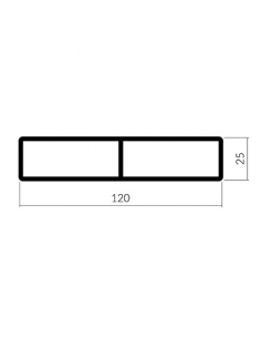 TABLA DE BARANDA 120 L 3250