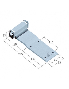 Conjunto bisagra de pala en...