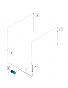 CONJUNTO 4 CILINDROS AUTOCOMP. CARRERA 1100 2
