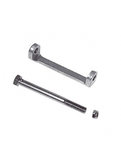 PUENTE Y EJE DE BISAGRA SOPORTE PLANO (PL) INOX 2