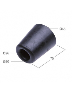 TOPE GOMA CONICO Ø65 GRANDE... 2