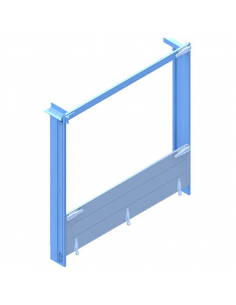 TRASERA STANDARD FIJA INOXIDABLE