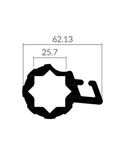 TUBO TENSOR DE LONA REFORZADO L 5000