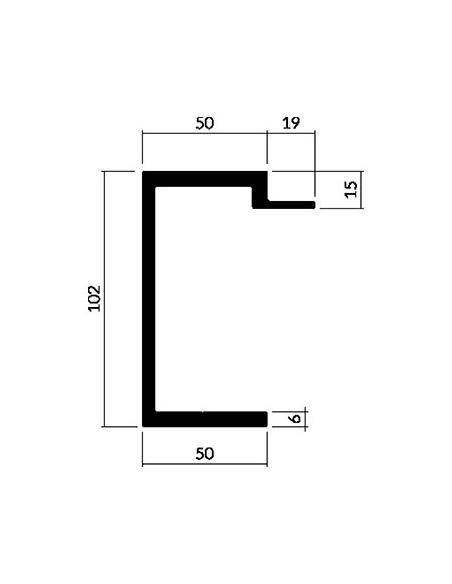 PERFIL BANDA 102 L 4600