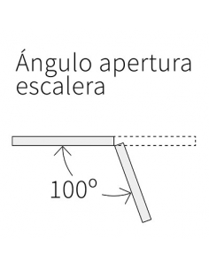 ESCALERA ESCAMOTEABLE DE 1 PELDAÑO CINCADA 2
