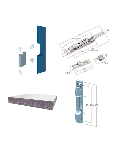 Componentes para puertas