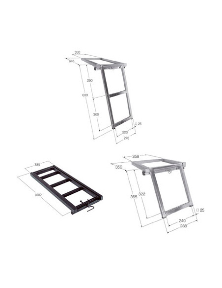 Escaleras y peldaños