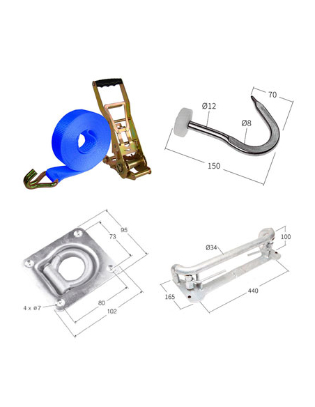 ACCESORIOS PARA SUJECIÓN DE CARGA