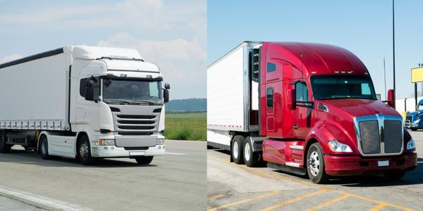 Diferencias entre los camiones europeos y americanos